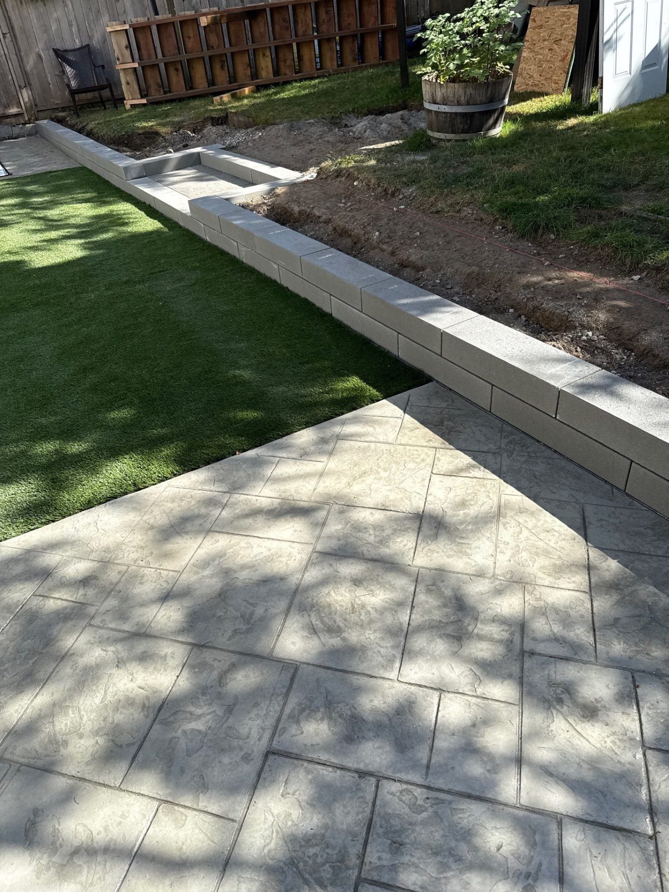 Residential concrete project photo for a Lower Mainland homeowner