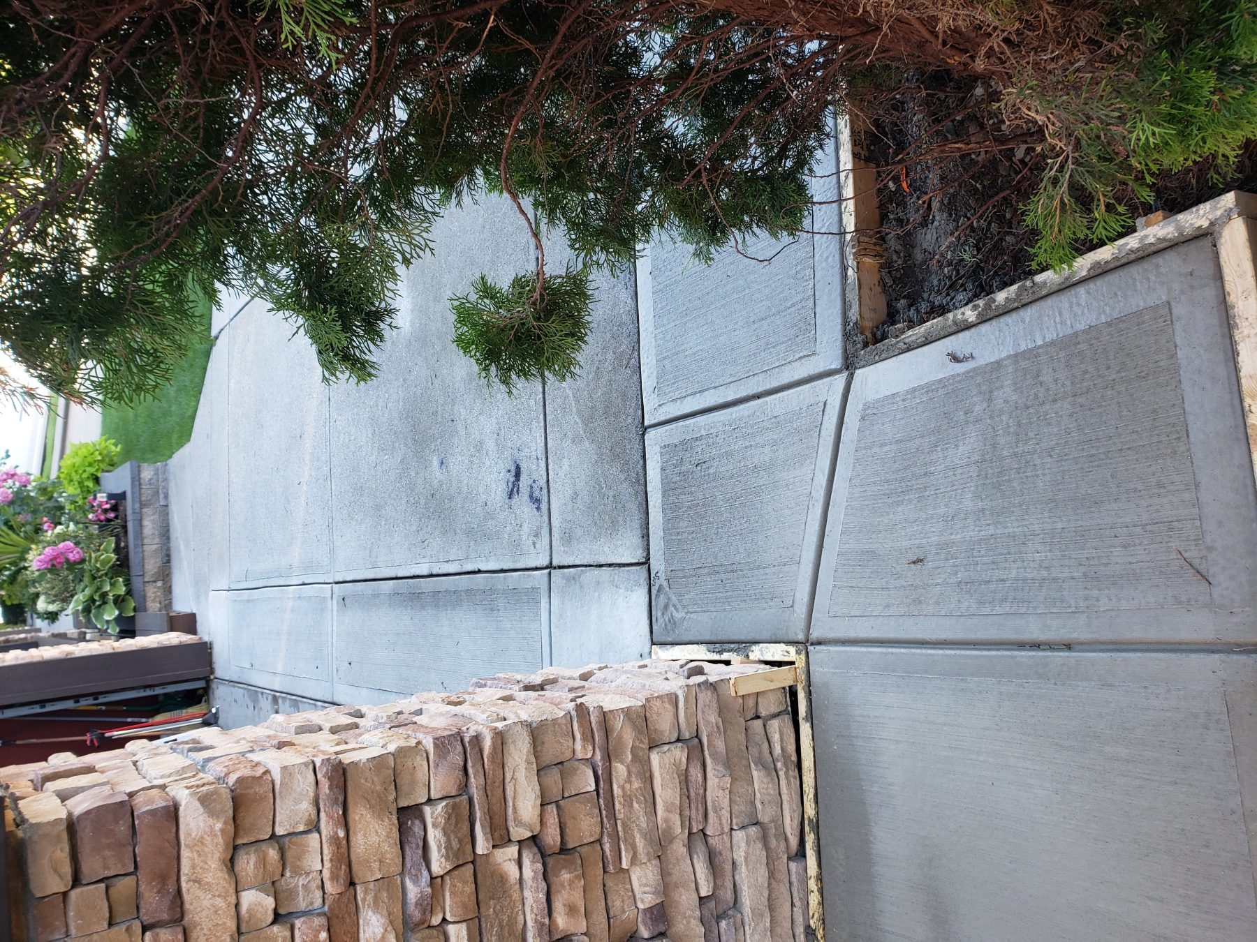 Residential concrete project photo for a Lower Mainland homeowner