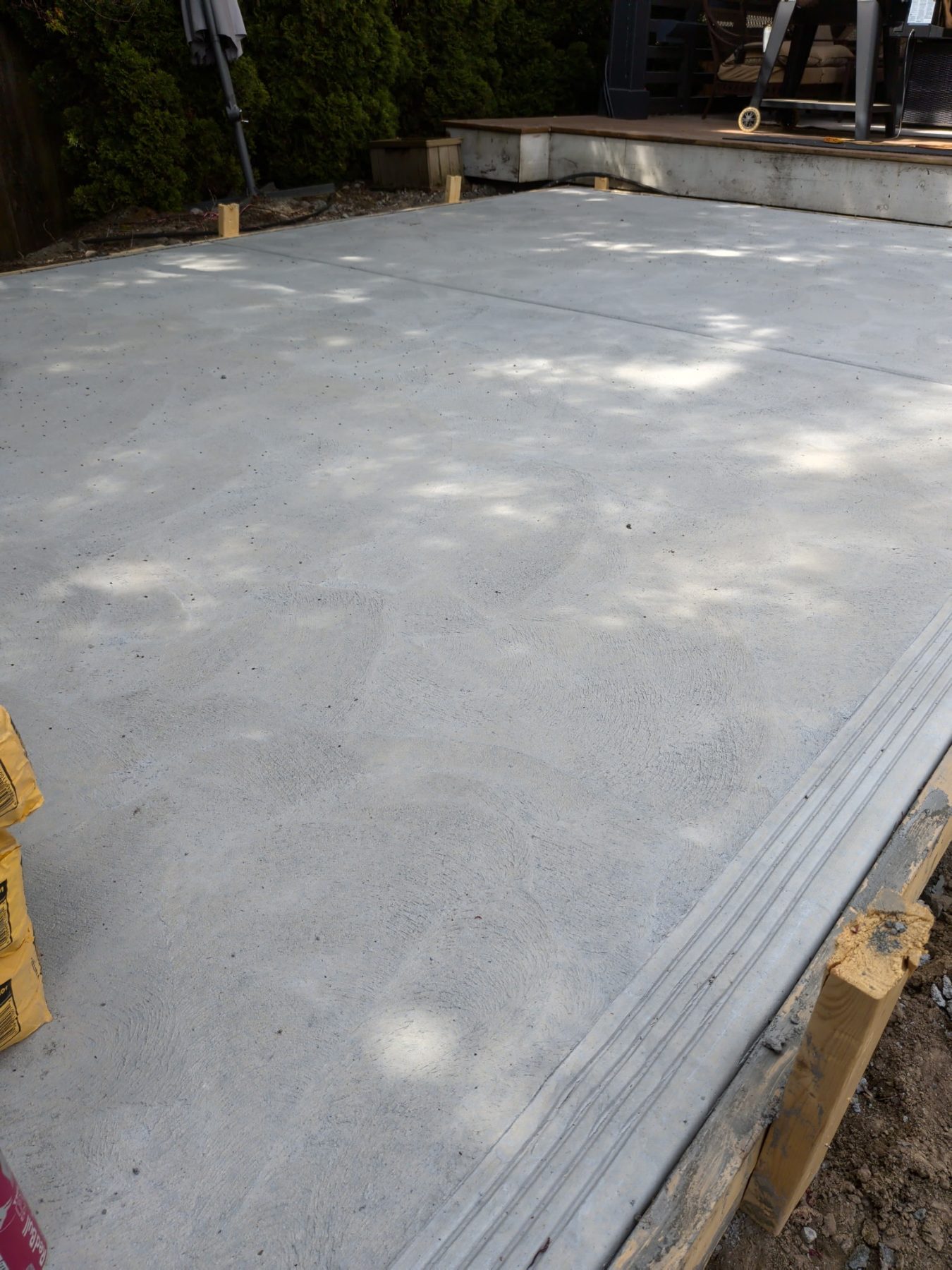 Residential concrete project photo for a Lower Mainland homeowner