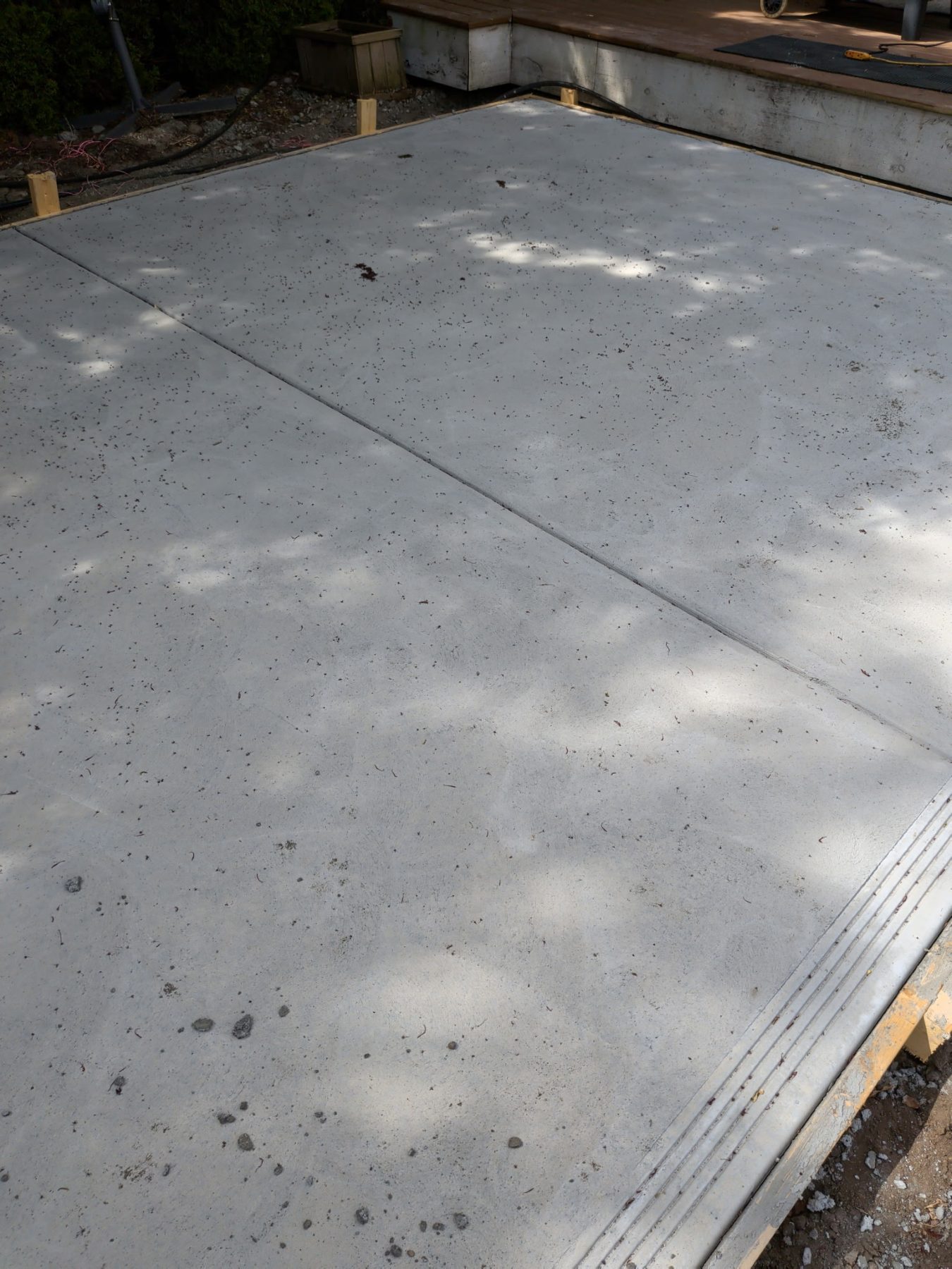 Residential concrete project photo for a Lower Mainland homeowner