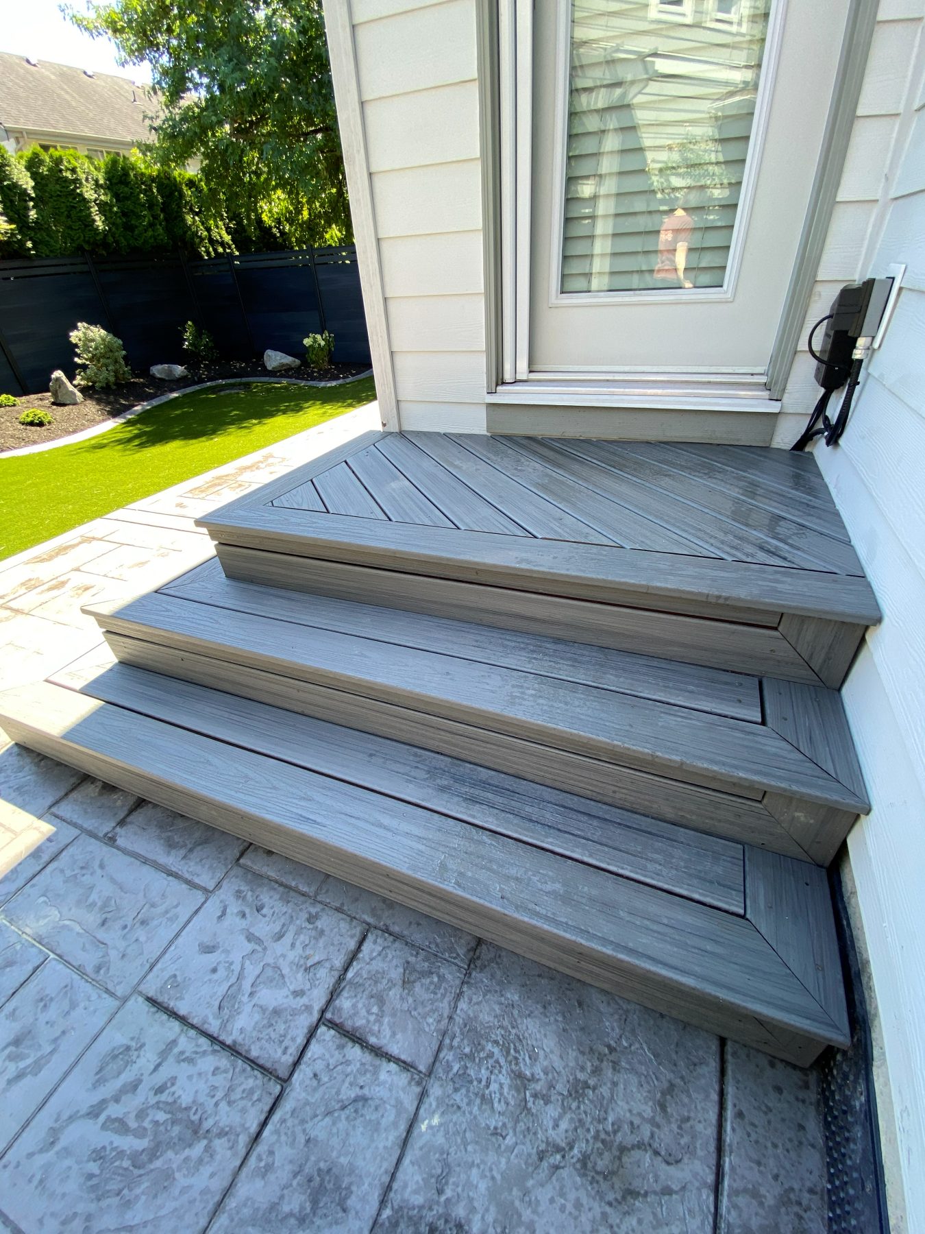 Real residential concrete project photo from a Lower Mainland job site