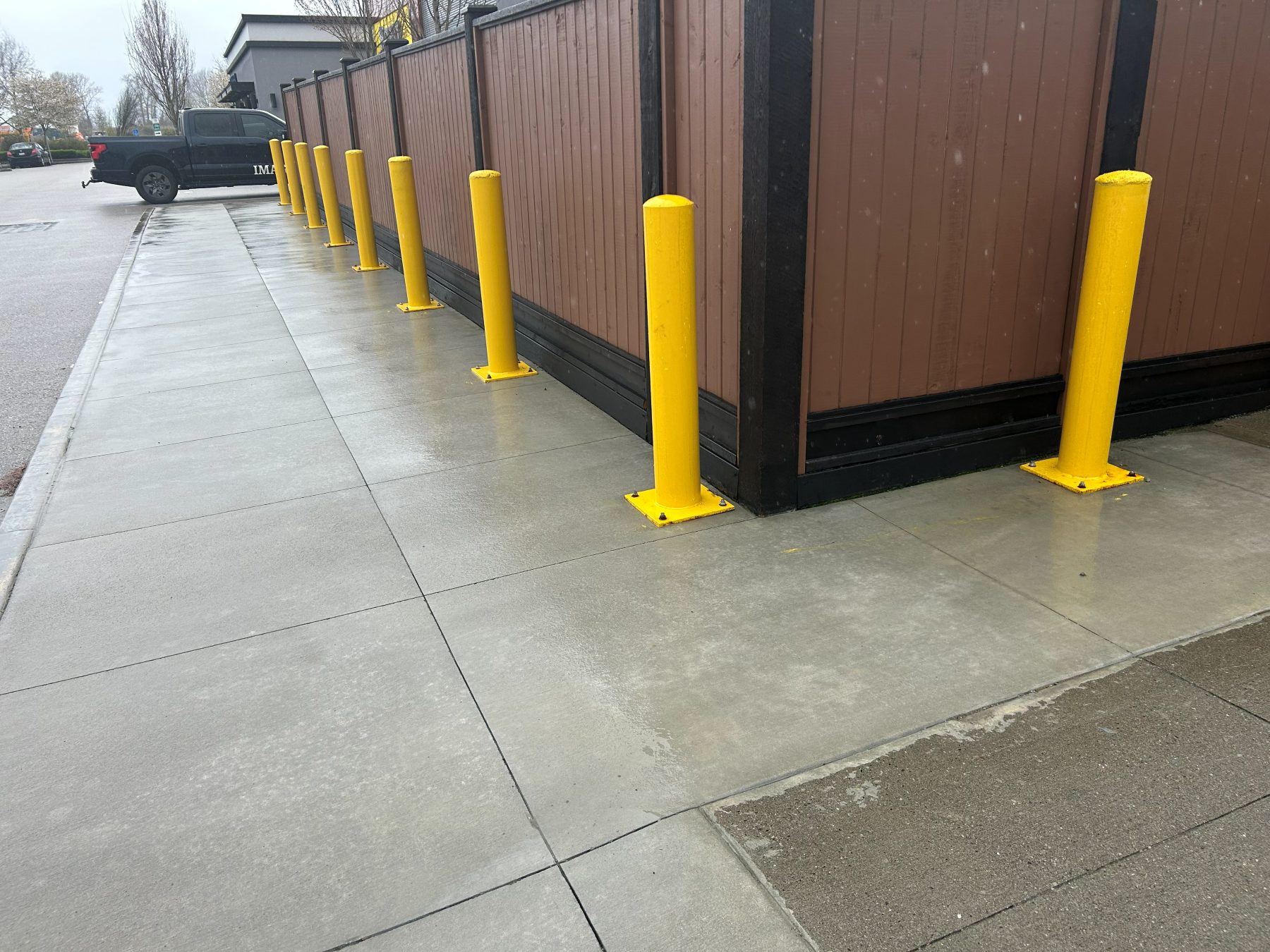 Real residential concrete project photo from a Lower Mainland job site