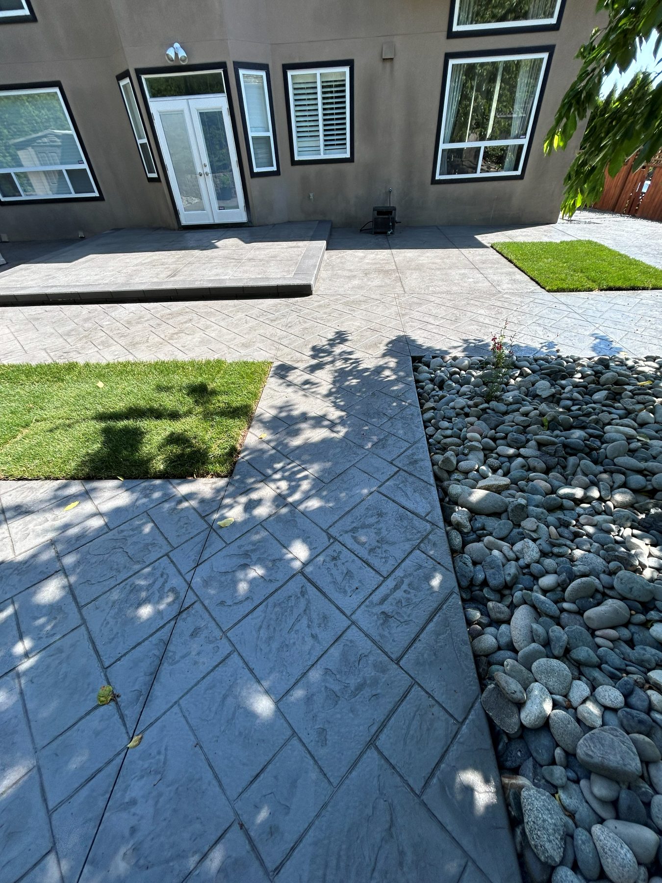 Real residential concrete project photo from a Lower Mainland job site