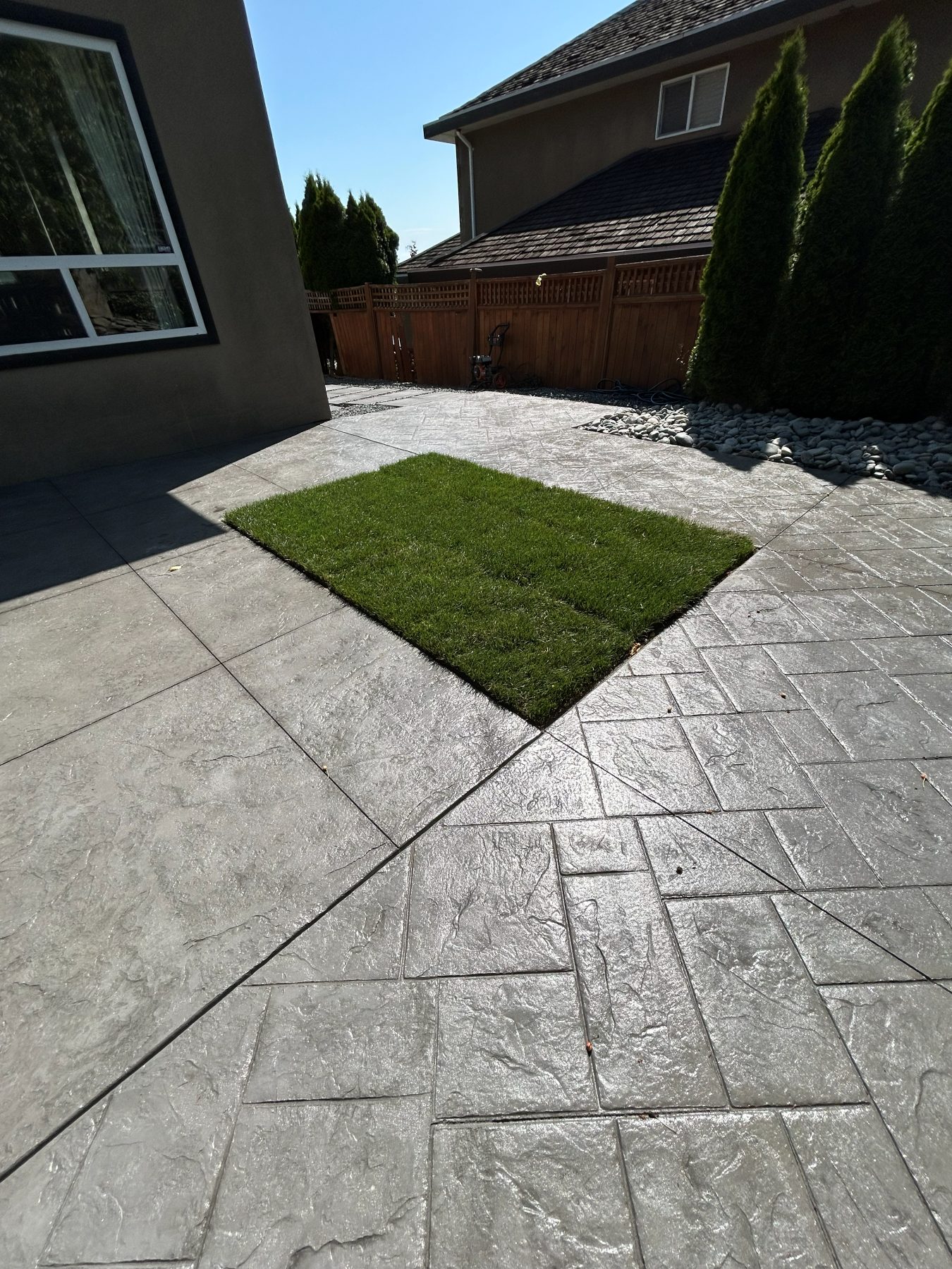 Real residential concrete project photo from a Lower Mainland job site