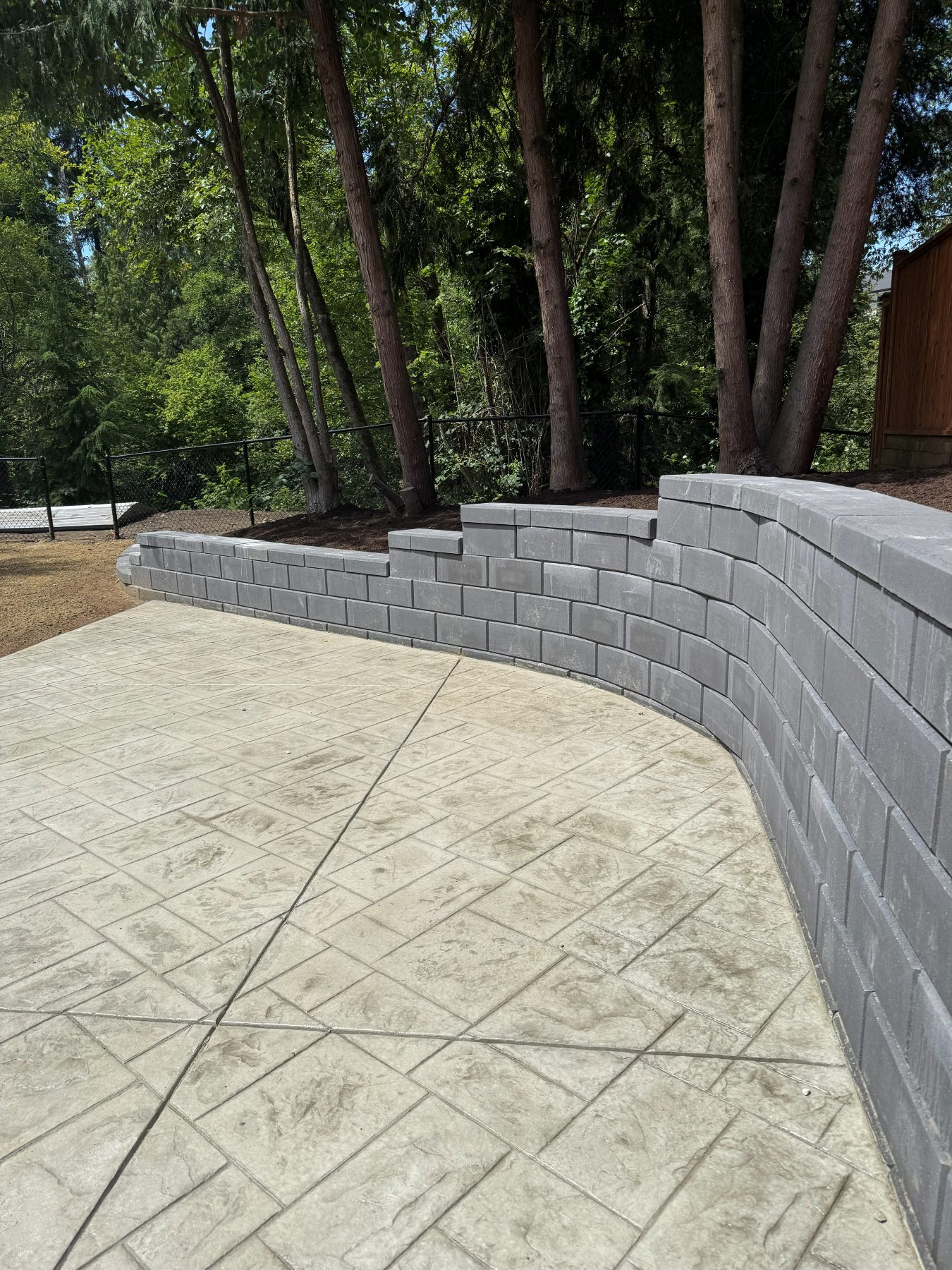 Real residential concrete project photo from a Lower Mainland job site