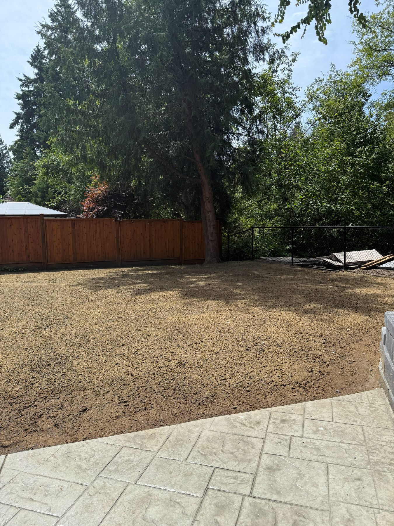 Real residential concrete project photo from a Lower Mainland job site