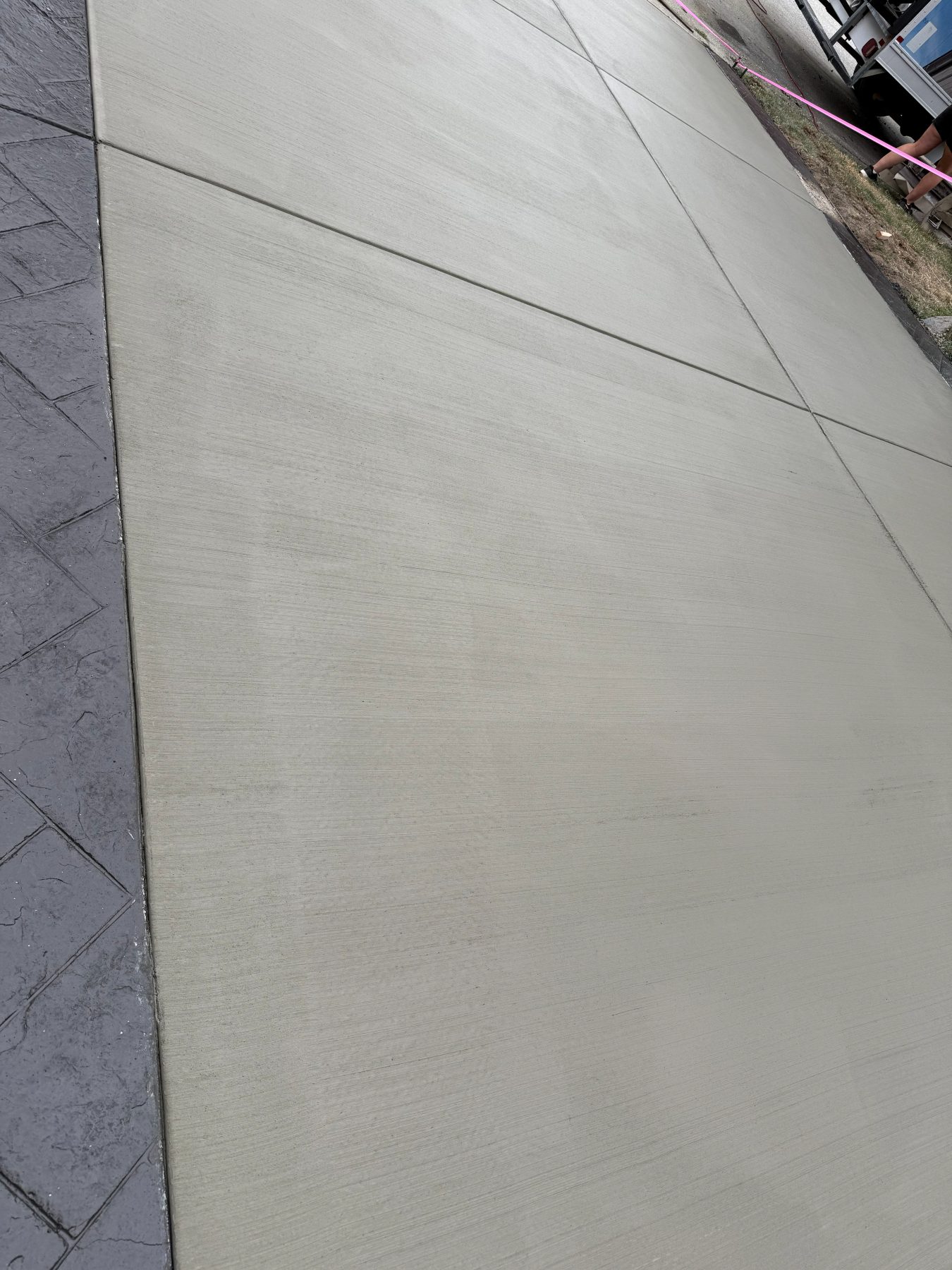 Real residential concrete project photo from a Lower Mainland job site