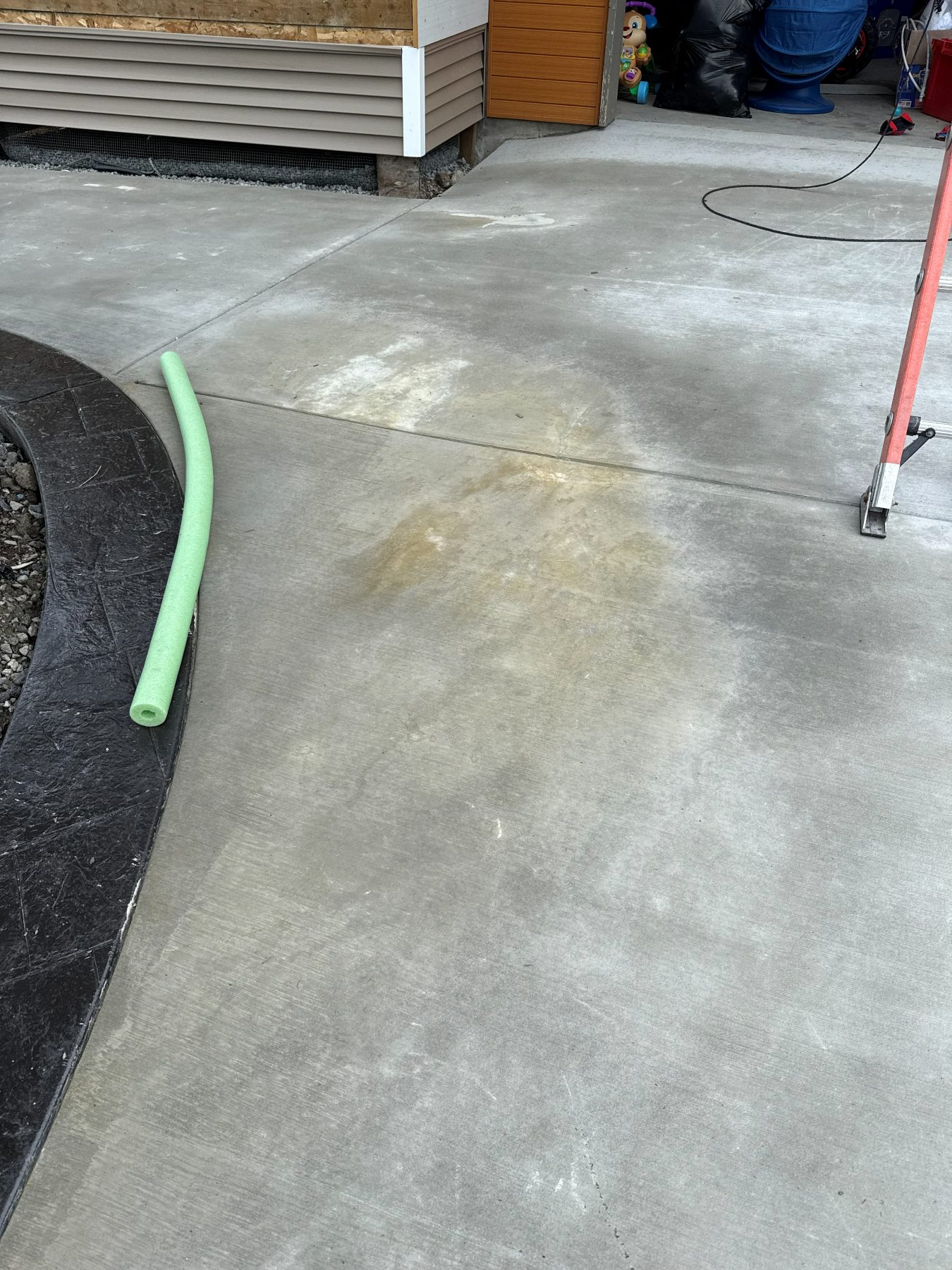 Real residential concrete project photo from a Lower Mainland job site