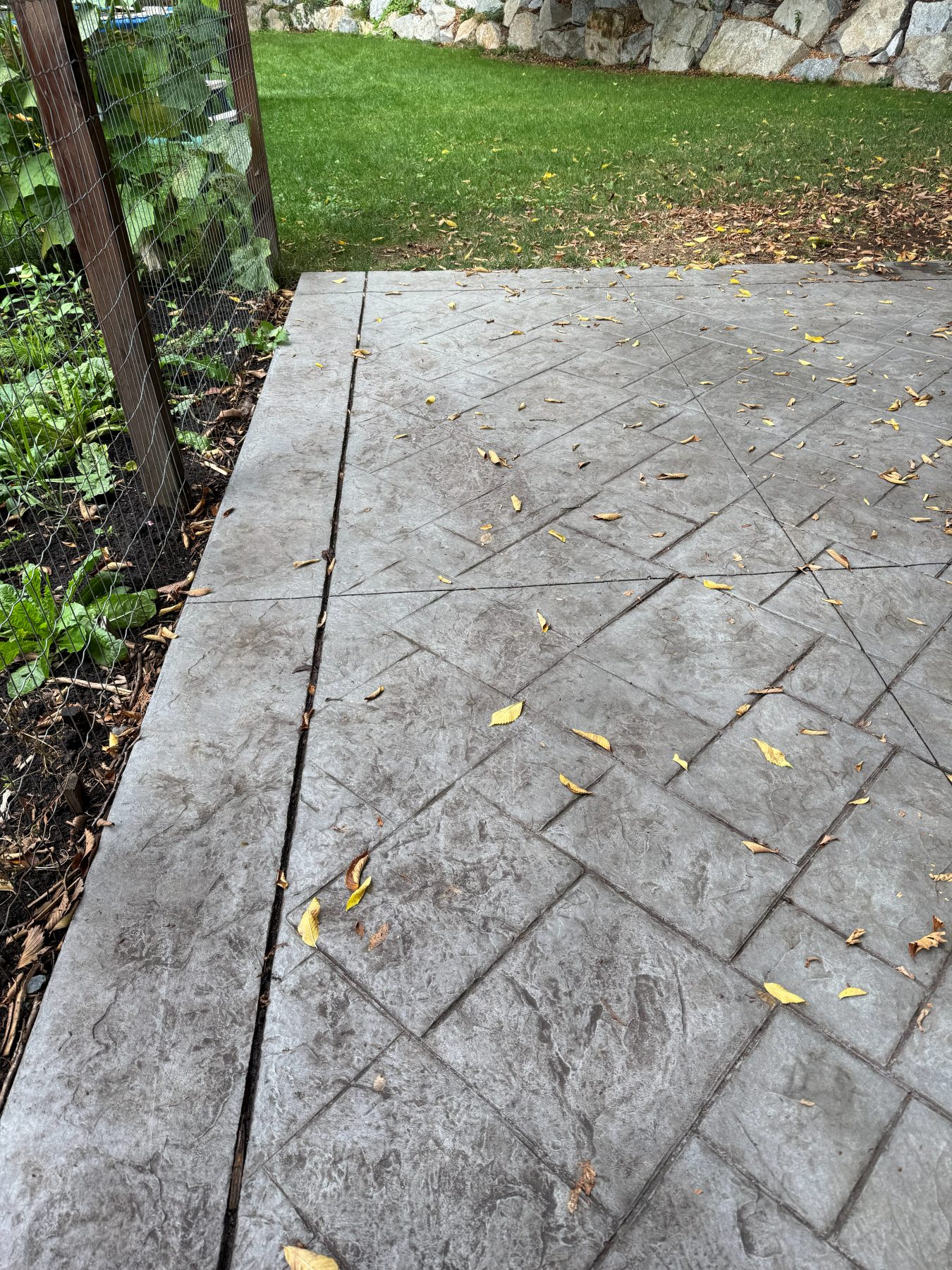 Real residential concrete project photo from a Lower Mainland job site