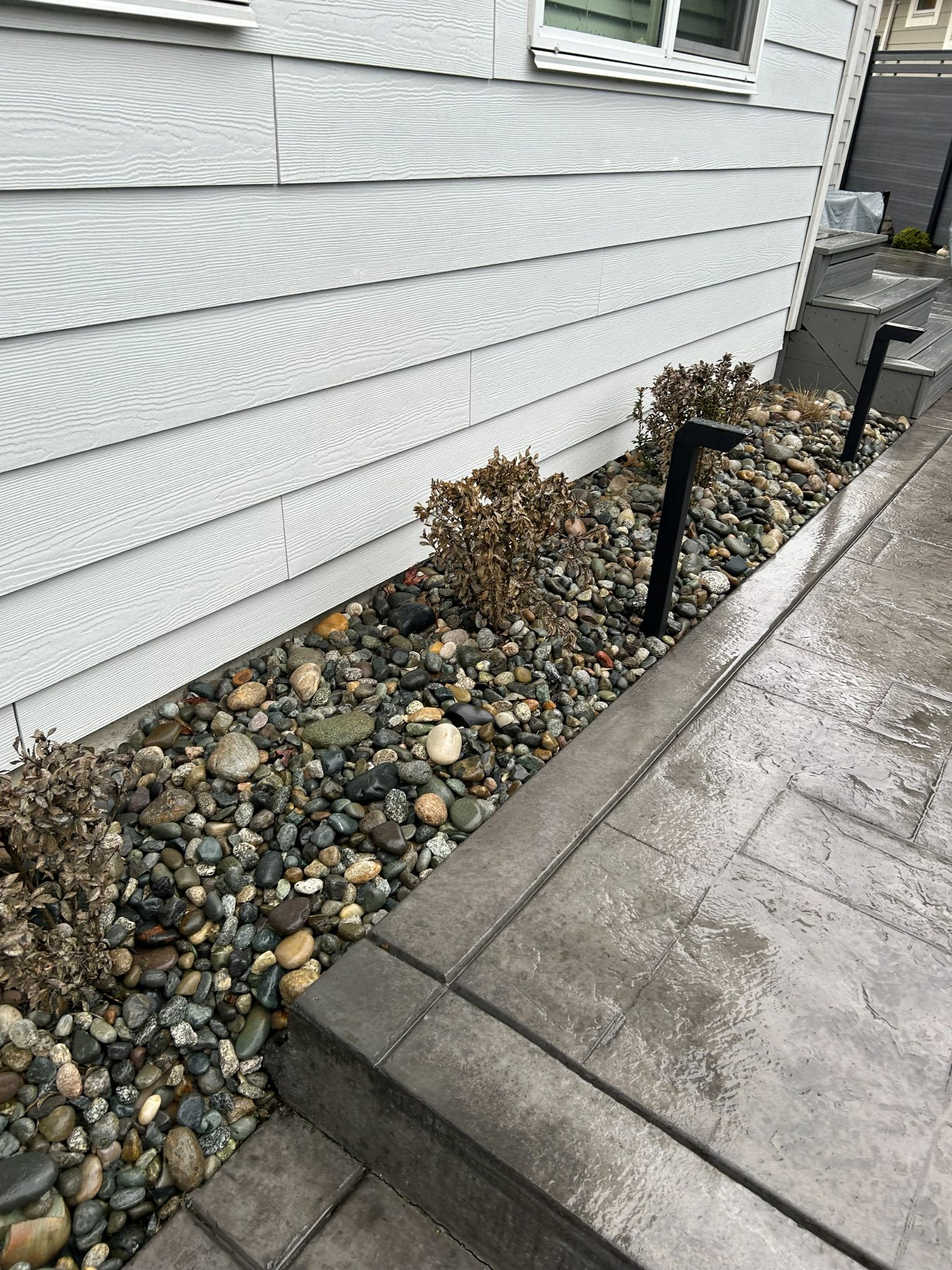 Real residential concrete project photo from a Lower Mainland job site