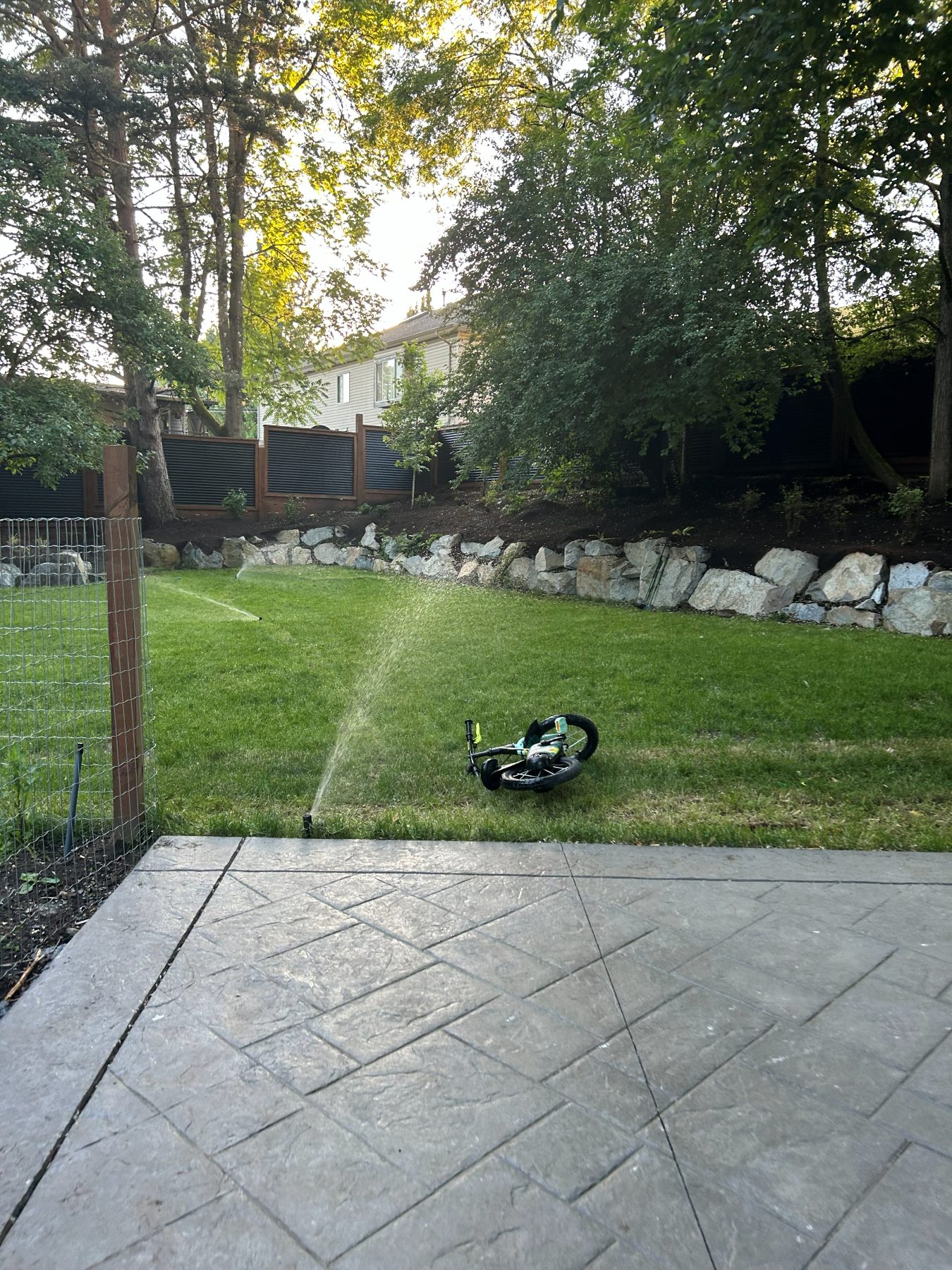 Real residential concrete project photo from a Lower Mainland job site