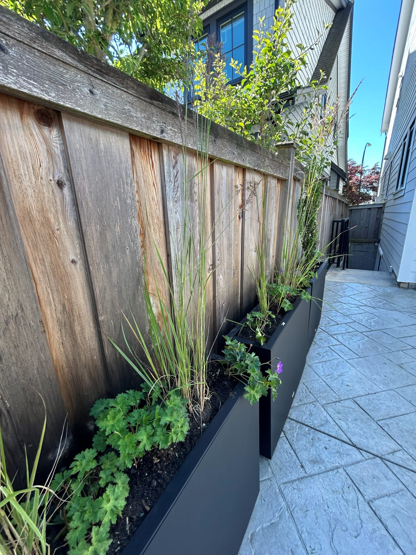 Real residential concrete project photo from a Lower Mainland job site