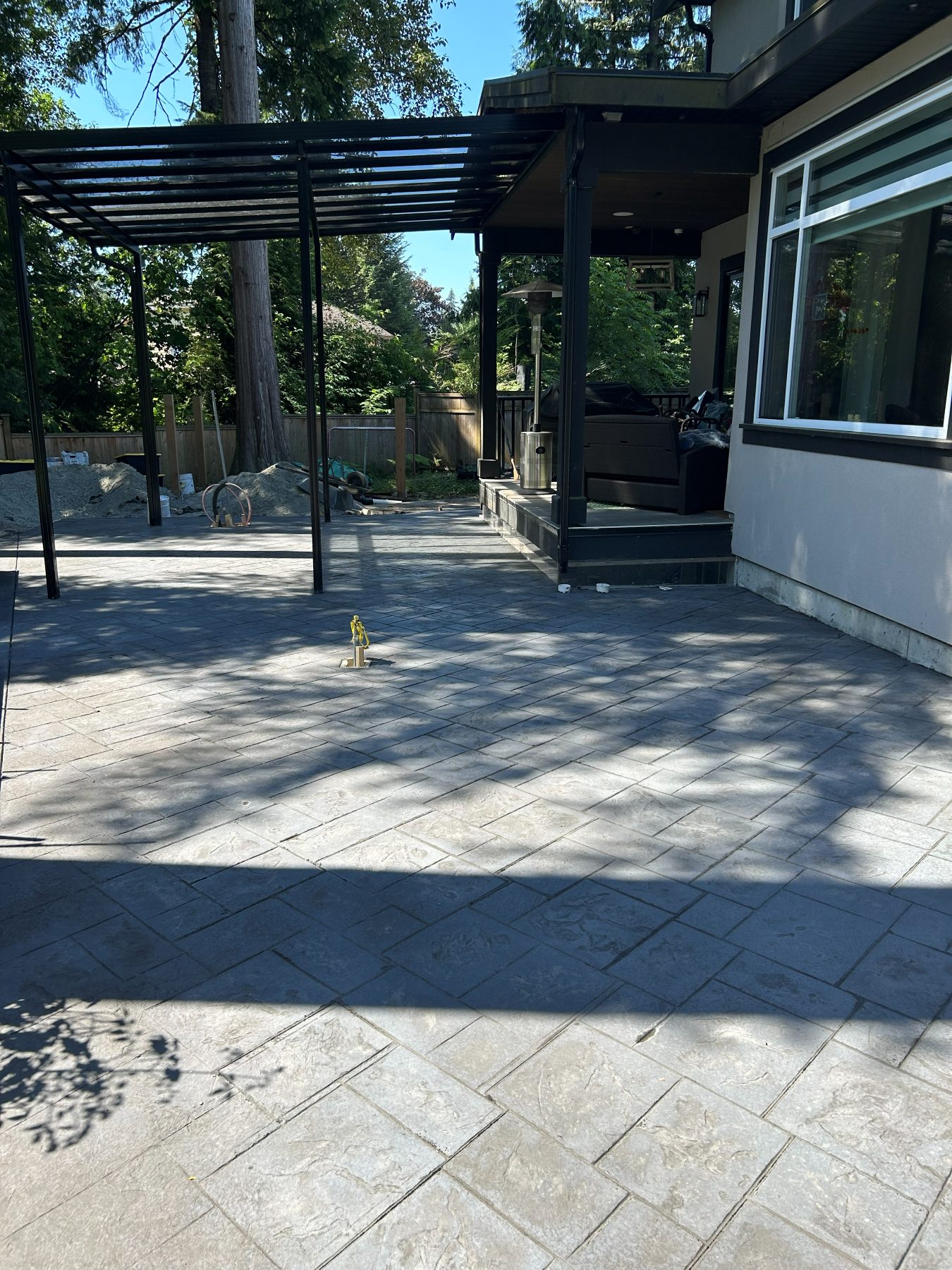 Real residential concrete project photo from a Lower Mainland job site