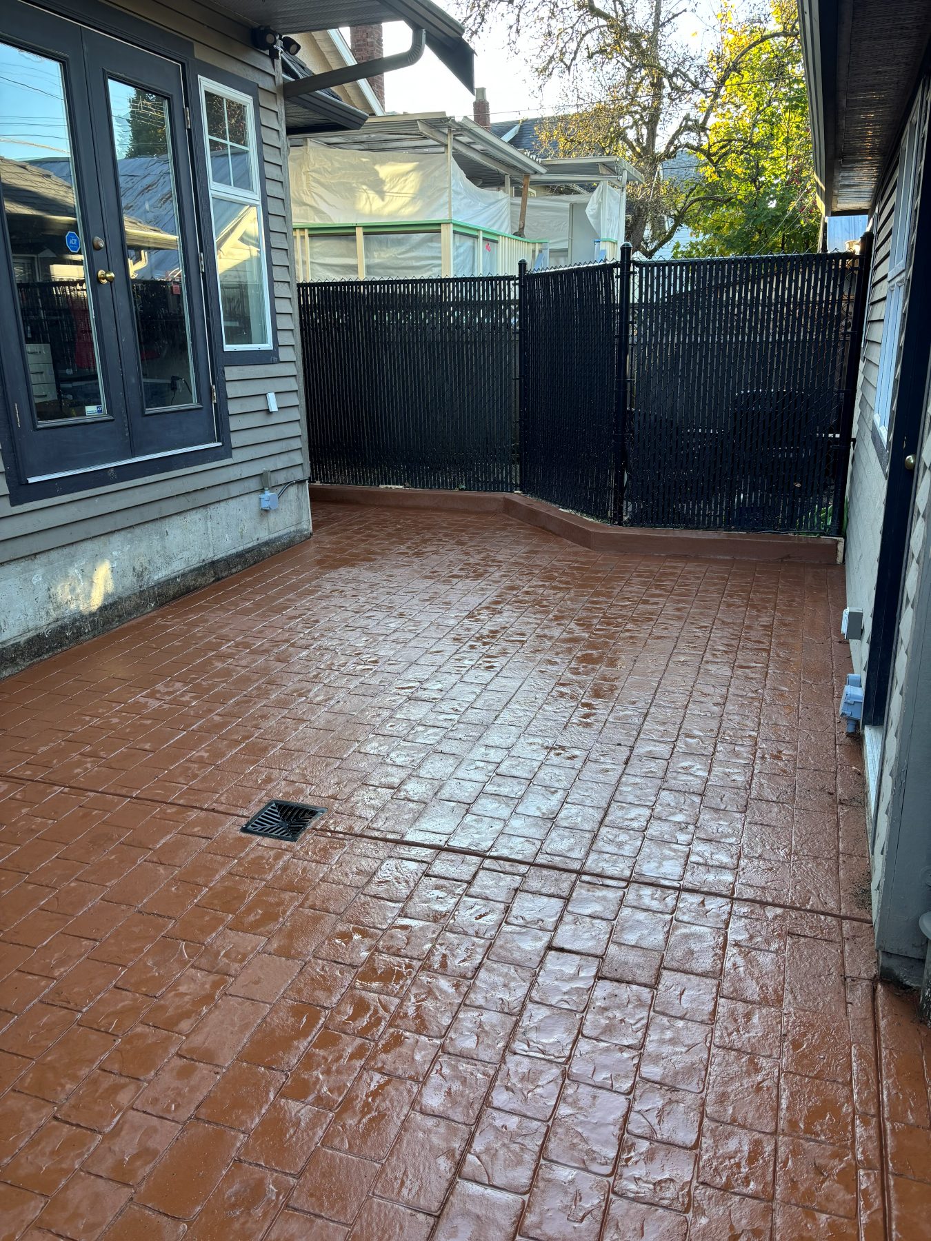 Real residential concrete project photo from a Lower Mainland job site
